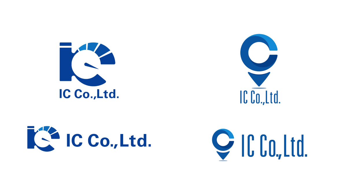 株式会社IC様 ロゴ制作（コーポレートロゴ / サービスロゴ）