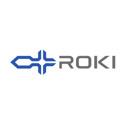 株式会社ROKI様 ロゴ