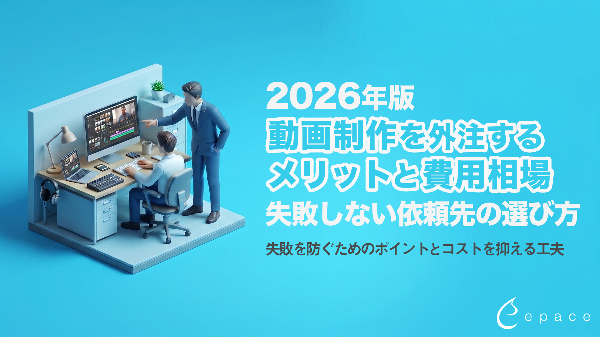 動画制作を外注するメリットと費用相場｜失敗しない依頼先の選び方【2026年】