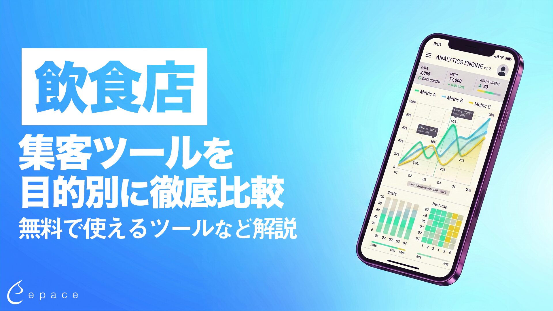 飲食店の集客ツールを目的別に徹底比較｜無料で使えるツールから効果的な活用法まで解説