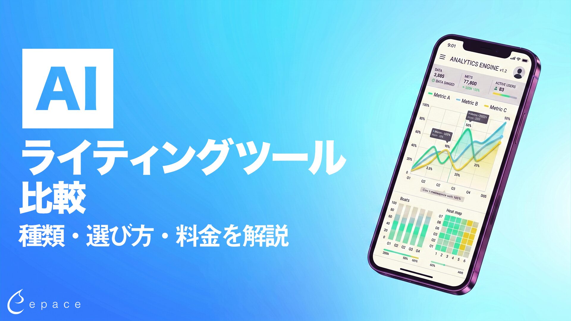 AIライティングツール比較｜種類・選び方・料金・活用のコツを徹底解説