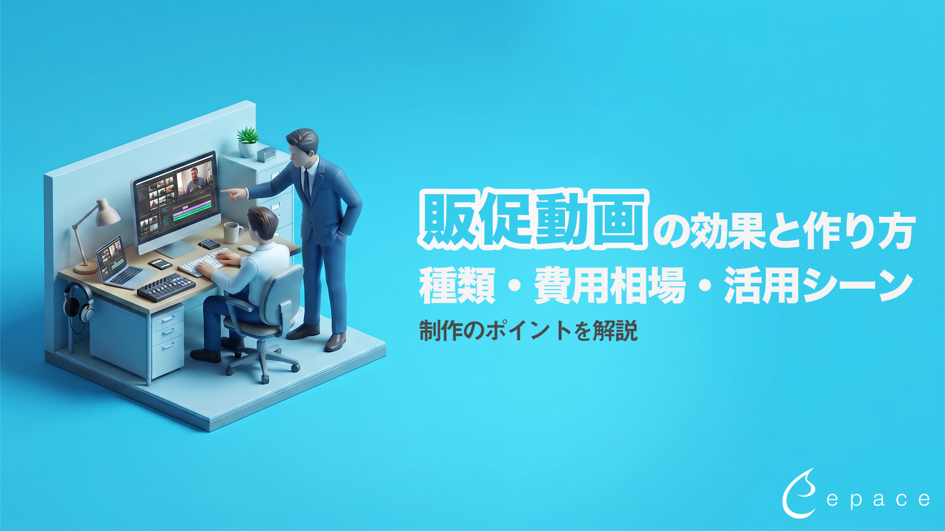 販促動画の効果と作り方｜種類・費用相場・活用シーン・制作のポイントを解説